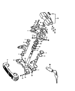 GS1000 Траверса нижняя