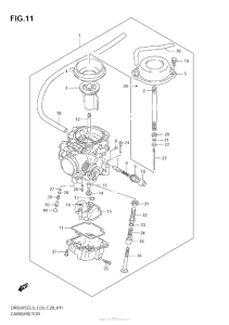  Carburetor (Dr650Sel3 E03)