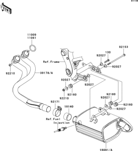 EX650 Глушитель