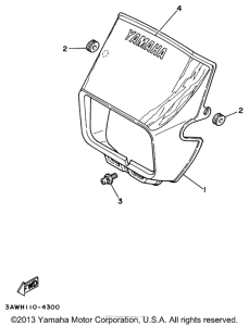 TW200HC Обтекатели