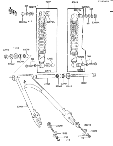 KZ1000 Маятник / shock absorber