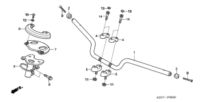 NSS250EX Handle pipe