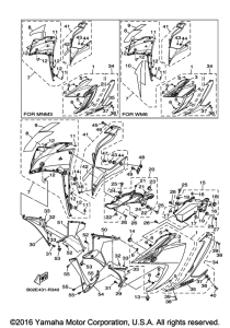 YZFR3GGY Обтекатель 1