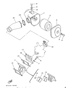 TY80 Впускная система