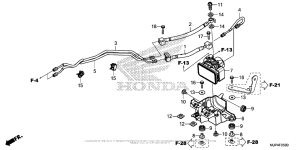 CRF1000D (ABS) Модуль ABS