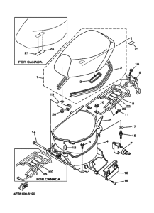 CY50 CY50L Seat. carrier