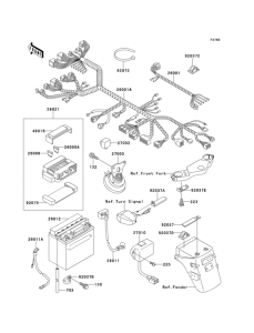 EX500 Электрика