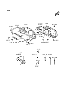 SC250 Спидометр