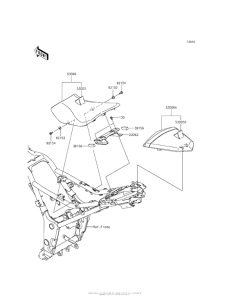 EX300 Сиденье
