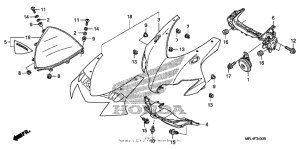  Верхний обтекатель