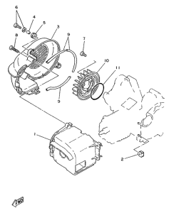 YA50R Кожух вентилятора