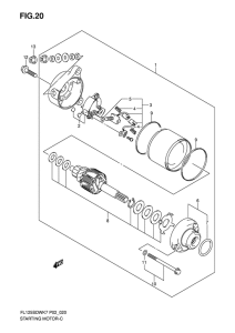 FL125 Стартер
