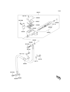 LV1000 Цилиндр сцепления