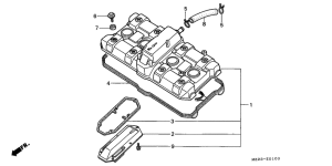  Крышка головки цилиндров