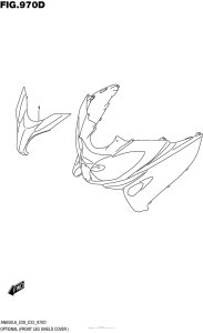 AN650 Optional (Front Leg Shield Cover )