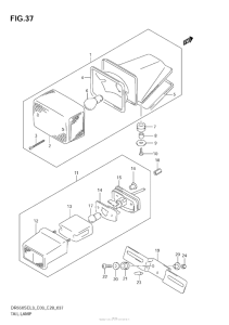  Tail Lamp (Dr650Sel3 E33)