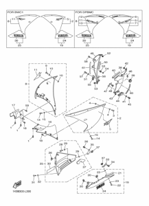 YZF-R1 Обтекатель 2