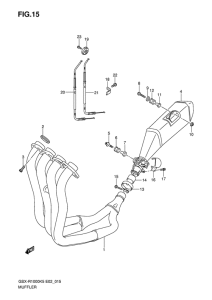 GSX-R1000 Muffler comp