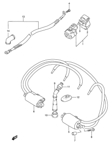 GSX750 Equipo electrico