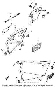 SR185H Боковые обтекатели