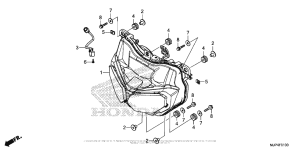 CRF1000D (ABS) Фара