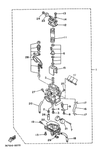 DT200R Карбюратор
