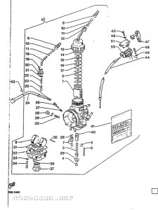 TZR125R Карбюратор
