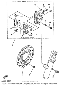  Передний суппорт