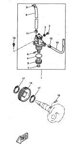 CW50 Масляный насос
