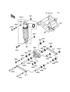 ZR800 Подвеска  /  амортизатор