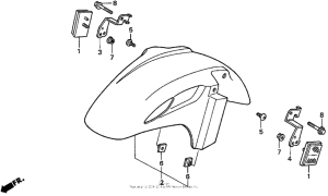  Переднее крыло