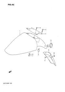 GSX1100 Переднее крыло