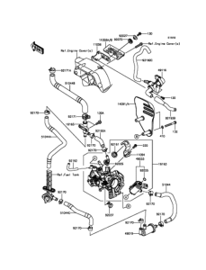 BJ250LFFA スロットル