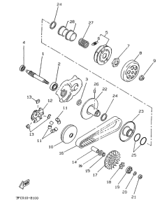 CW50 Сцепление