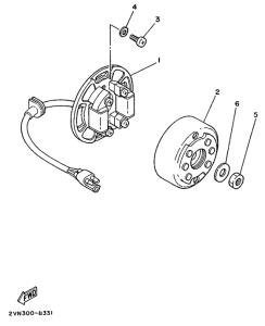 YZ125 Генератор