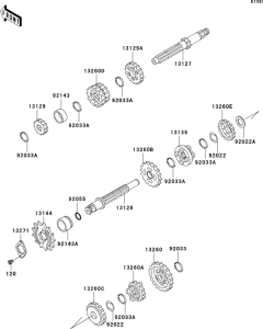BN125 Трансмиссия