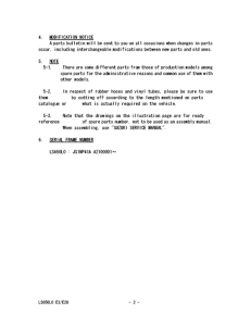 LS650 Catalog preface