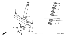 VF750C Траверса нижняя