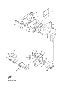 SR400 ｻｲﾄﾞｶﾊﾞｰ