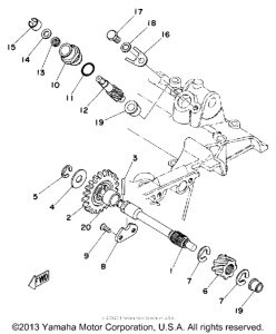 TZ250F Тахометр