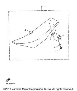 WR400FK Сиденье