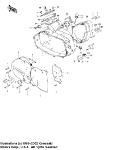 KS125 Крышки двигателя