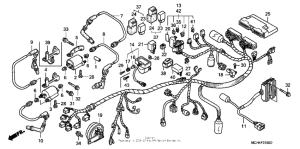 VTX1800F3 Жгут проводов
