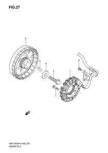 GSF1250S (ABS) Зажигание