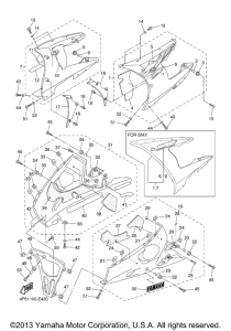 YZF-R6S Обтекатели