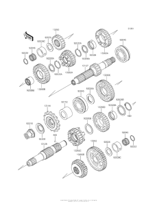 EJ800 Трансмиссия