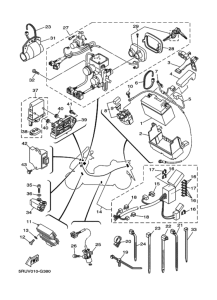 YP400G Электрические детали