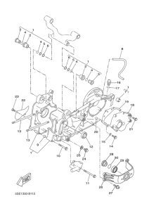 VP300 Картер двигателя
