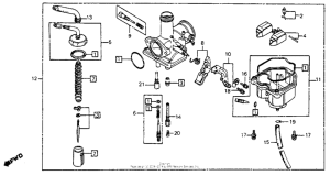 CM200 Карбюратор