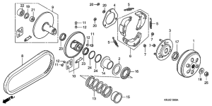 FES150 Вариатор